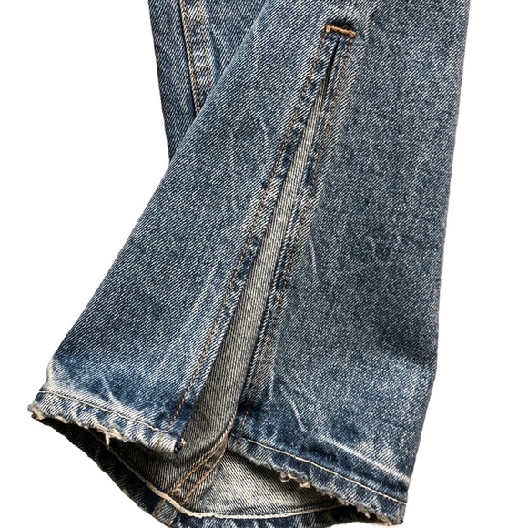 GRLFRND The Hailey Low Rise Slim Boot With Slit Jeans Size 31 NWT - Picture 7 of 14